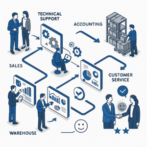 فرآیندهای End-to-End