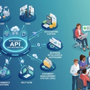 یکپارچه‌سازی نرم‌افزارهای تخصصی سازمان با API Orchestration و رضایت کاربران