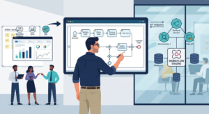 مدلسازی فرآیند با BPMN برای تیم اسکرام