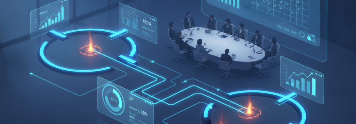 مدل حاکمیت فرآیند در Agile BPM و جلسات هفتگی