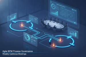 مدل حاکمیت فرآیند در Agile BPM و جلسات هفتگی