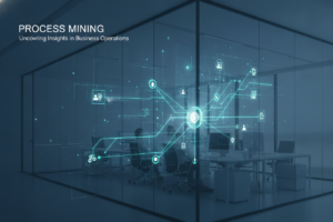 نمای گرافیکی تفاوت بین مدلسازی ذهنی فرآیند و واقعیت استخراج شده از فرآیندکاوی (Process Mining)